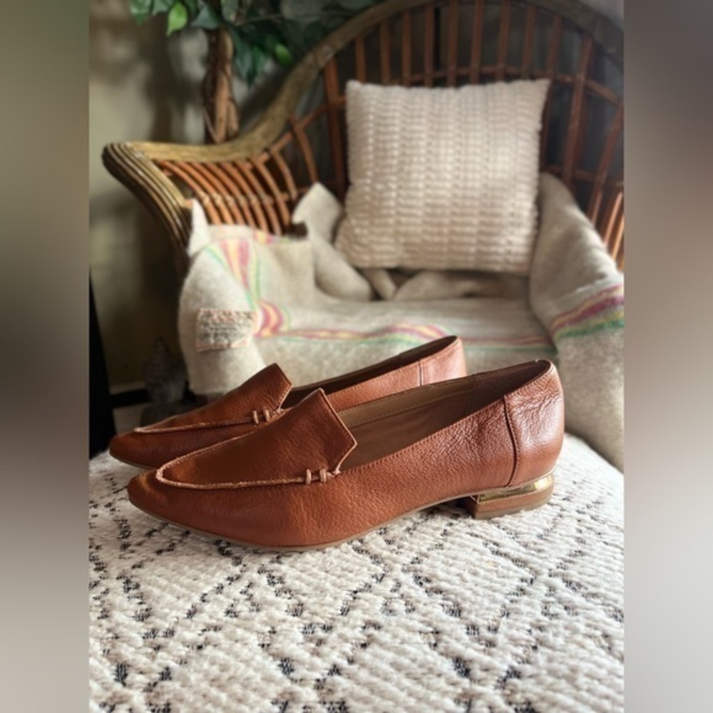 Franco Sarto Leather Loafers
